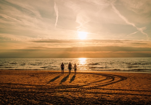 Strand zonsondergang Julia Kniese 124