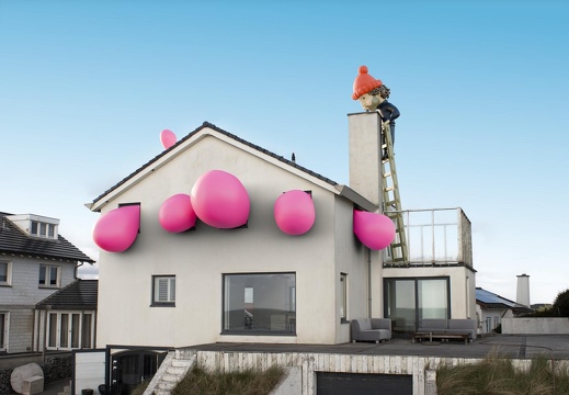 Street Art Frankey - Hubbabubbabuilding