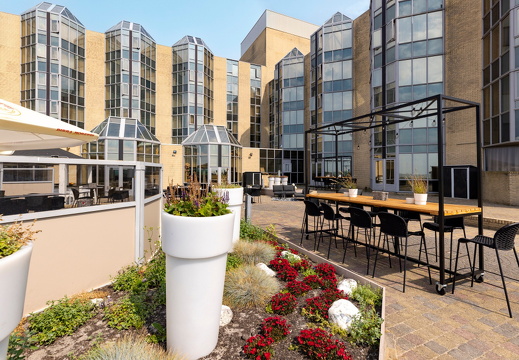 NH Zandvoort Restaurant  terrace facade 2