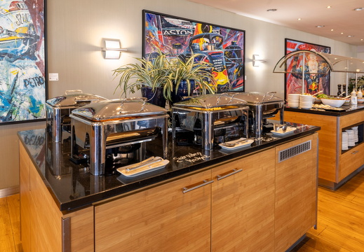 NH Zandvoort Restaurant Lunch Buffet Hot Food