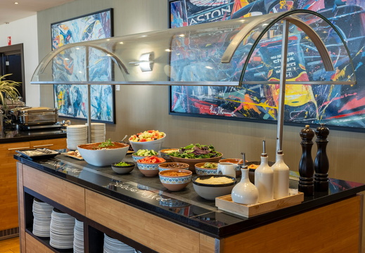 NH Zandvoort Restaurant Lunch Buffet Salad Bar