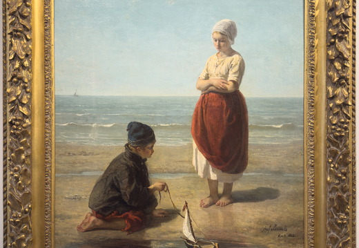 Jozef Israels-Kinderen aan de zee
