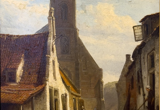 Zandvoorts-Museum-Art in Residence-Kerk te Zandvoort-Cornelis Springer-detail