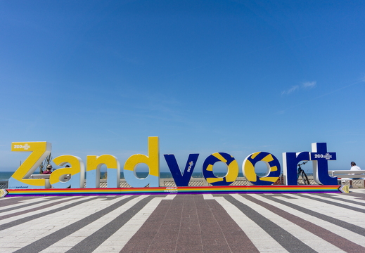 Zandvoort letters 200 jaar x pride zk 183